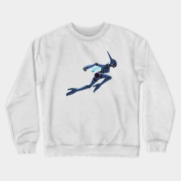 Priss Crewneck Sweatshirt by UBiv Art Gallery